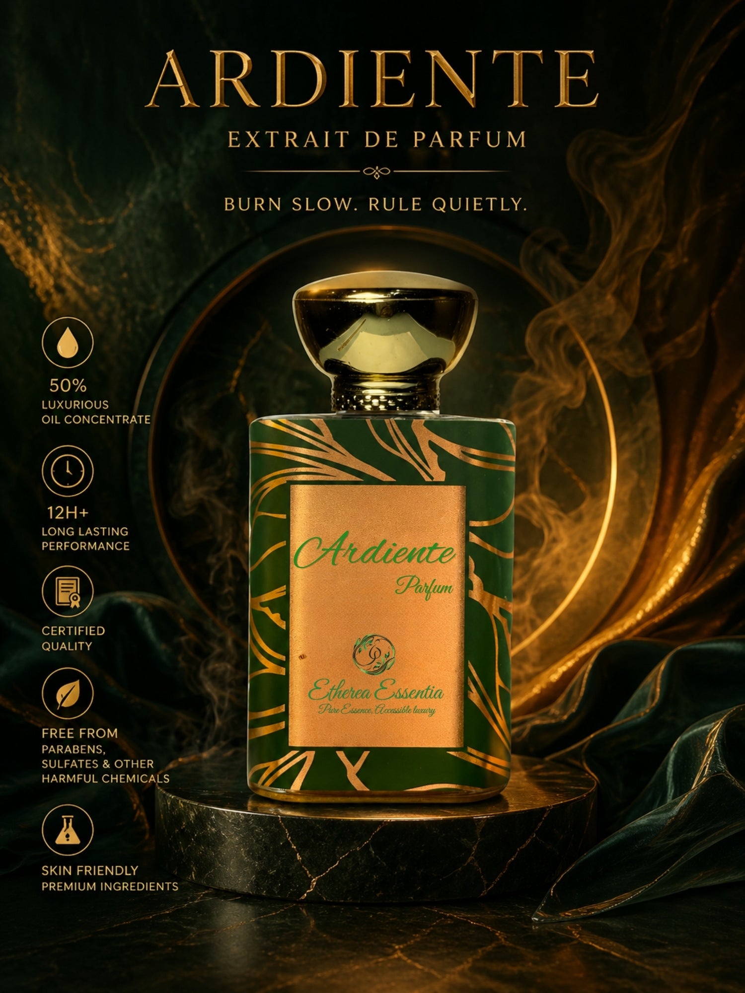 Ardiente Unisex Perfume | Warm, Spicy, Mysterious, Dominant