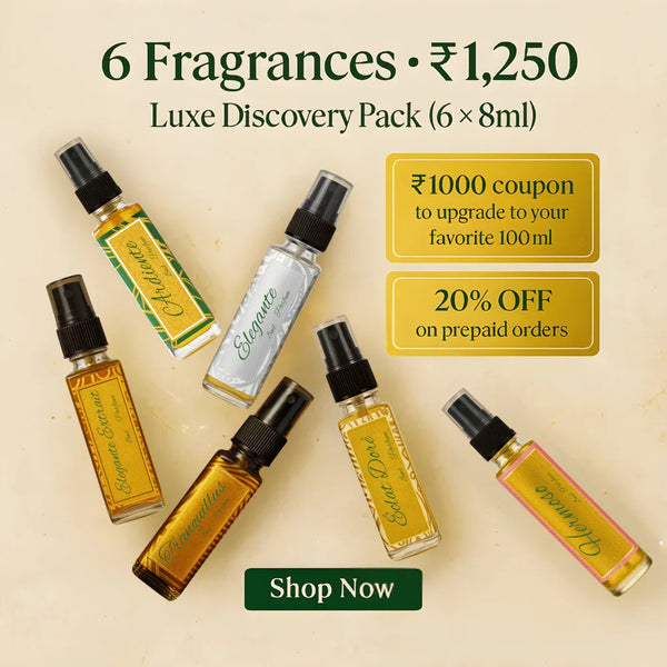 Luxe Discovery Pack 6x8ml Luxurious Fragrances – Etherea Essentia
