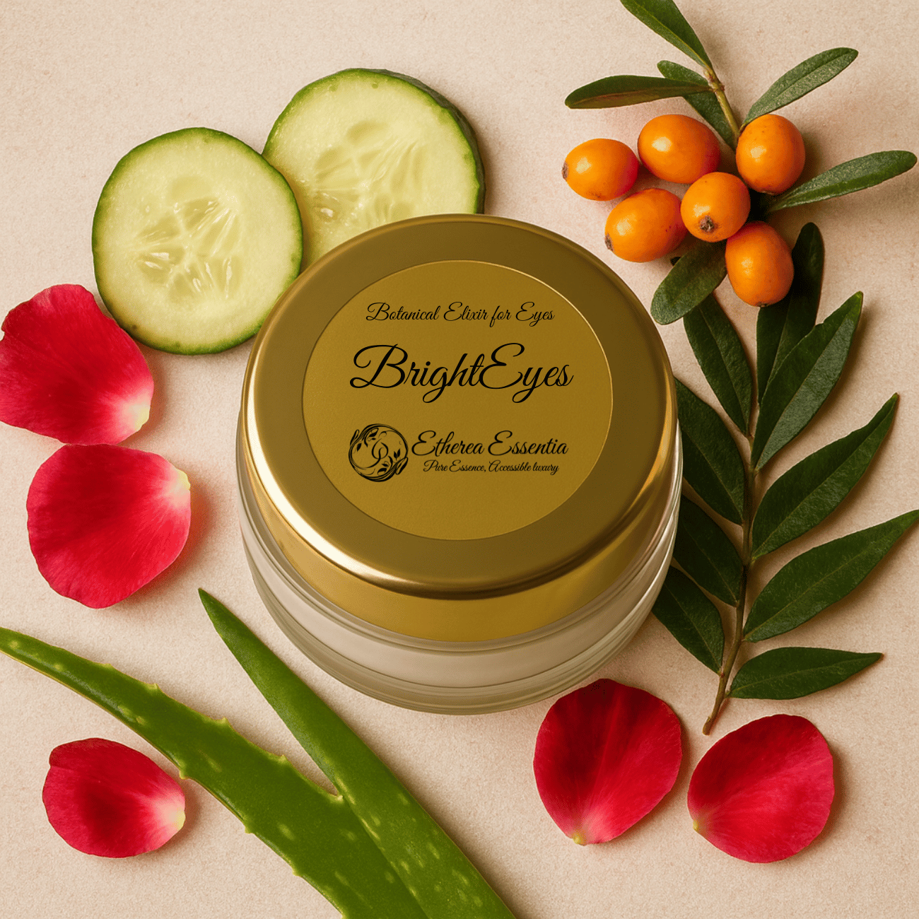 BrightEyes Gel Cream – Under Eye Gel for Dark Circles, Puffiness & Tired Eyes