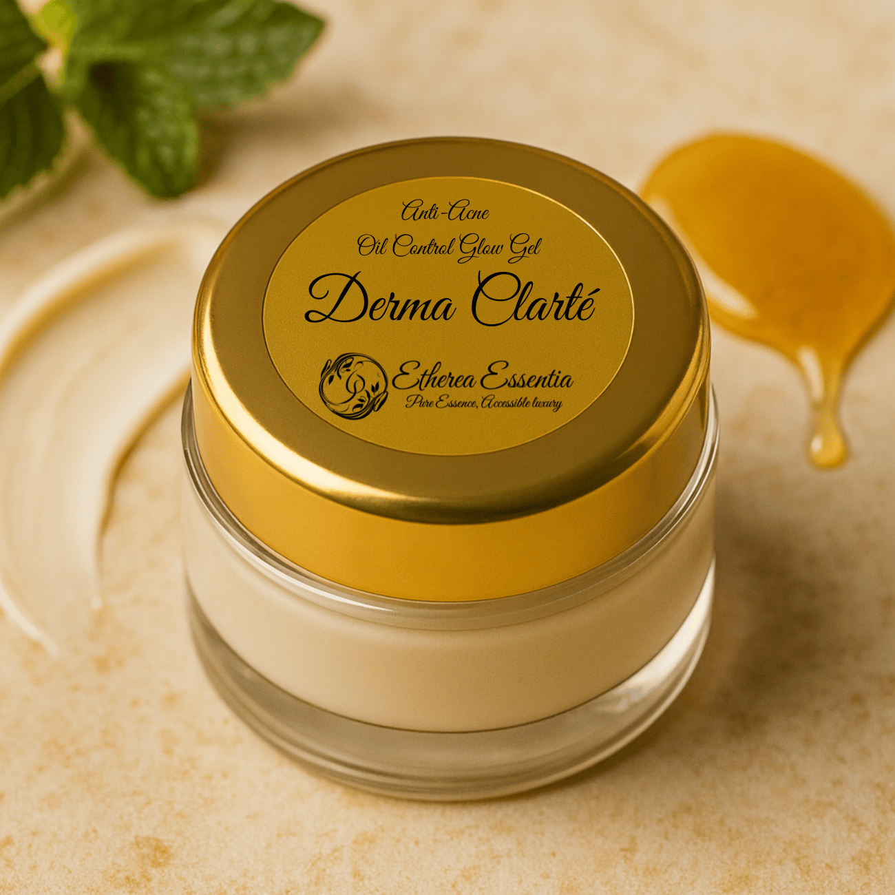 Derma Clarté | Clinical-Grade Botanical Anti-Acne Glow Gel | 20 Science-Backed Actives & Botanicals