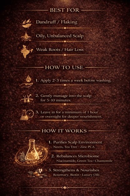 Purité Capillaire – Advanced Multi-Phase Scalp Treatment for Visible Dandruff Control