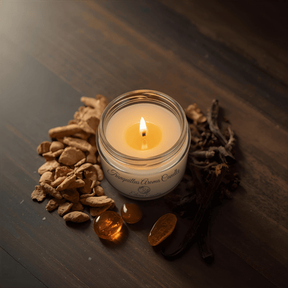 Tranquillus Aroma Candle | Luxury Meditative Soy Wax Candle – Up to 60 Hrs Burning Time