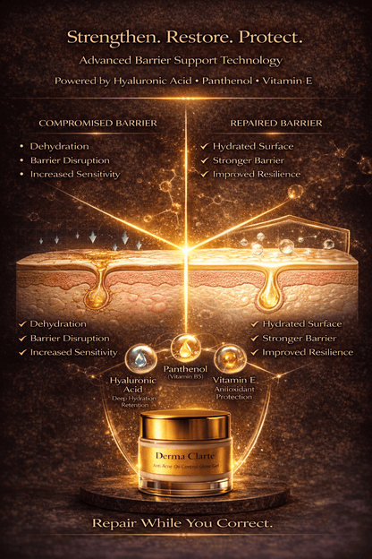 Derma Clarté | Clinical-Grade Botanical Anti-Acne Glow Gel | 20 Science-Backed Actives & Botanicals