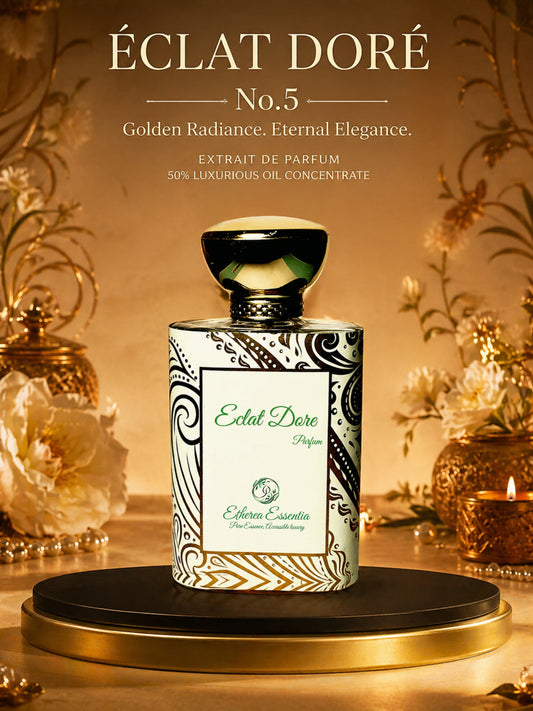 Eclat Dore No.5 Unisex Perfume | Floral, Gourmet, Dominant, Seductive, Long-Lasting Unisex Parfum | 50% Luxurious Oil Concentrate | Better Than Ch No.5 worth Rs 16,500