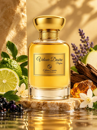 Velour Desire Unisex Extrait De Parfum | Fresh, Aquatic, Confident & Irresistible Perfume | 50% Luxurious Oil Concentrate | Better Than Hawas Worth ₹3,800