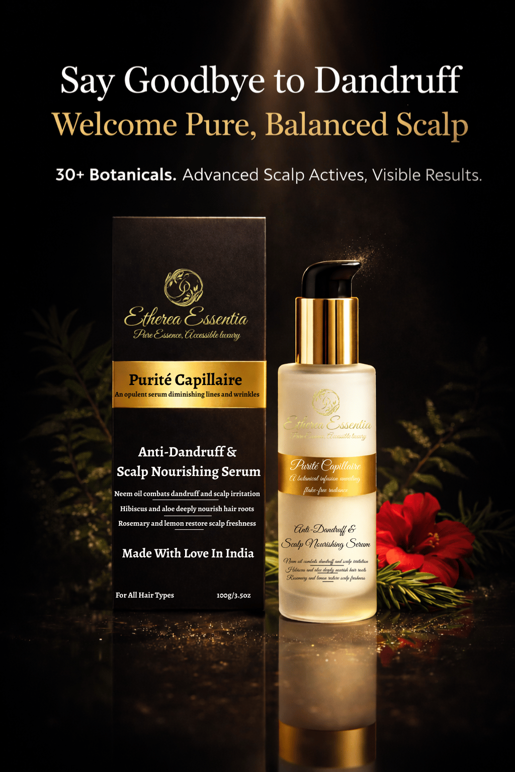 Purité Capillaire – Advanced Multi-Phase Scalp Treatment for Visible Dandruff Control