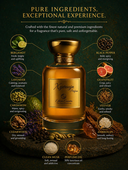 Xyvraujn Unisex Perfume | Fresh Woody, Long-Lasting Unisex Parfum | 50% Luxurious Oil Concentrate | Better Than Sauvage worth Rs 14,200/100ml