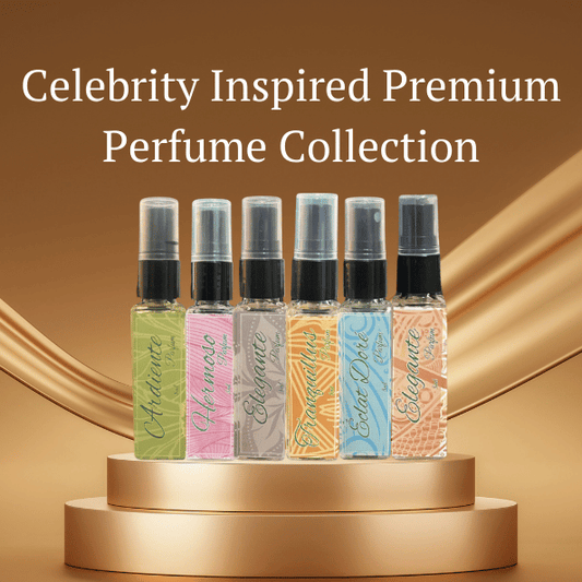 Celebrity-Inspired Premium Perfume Collection | 6x8ml Luxurious Fragrances