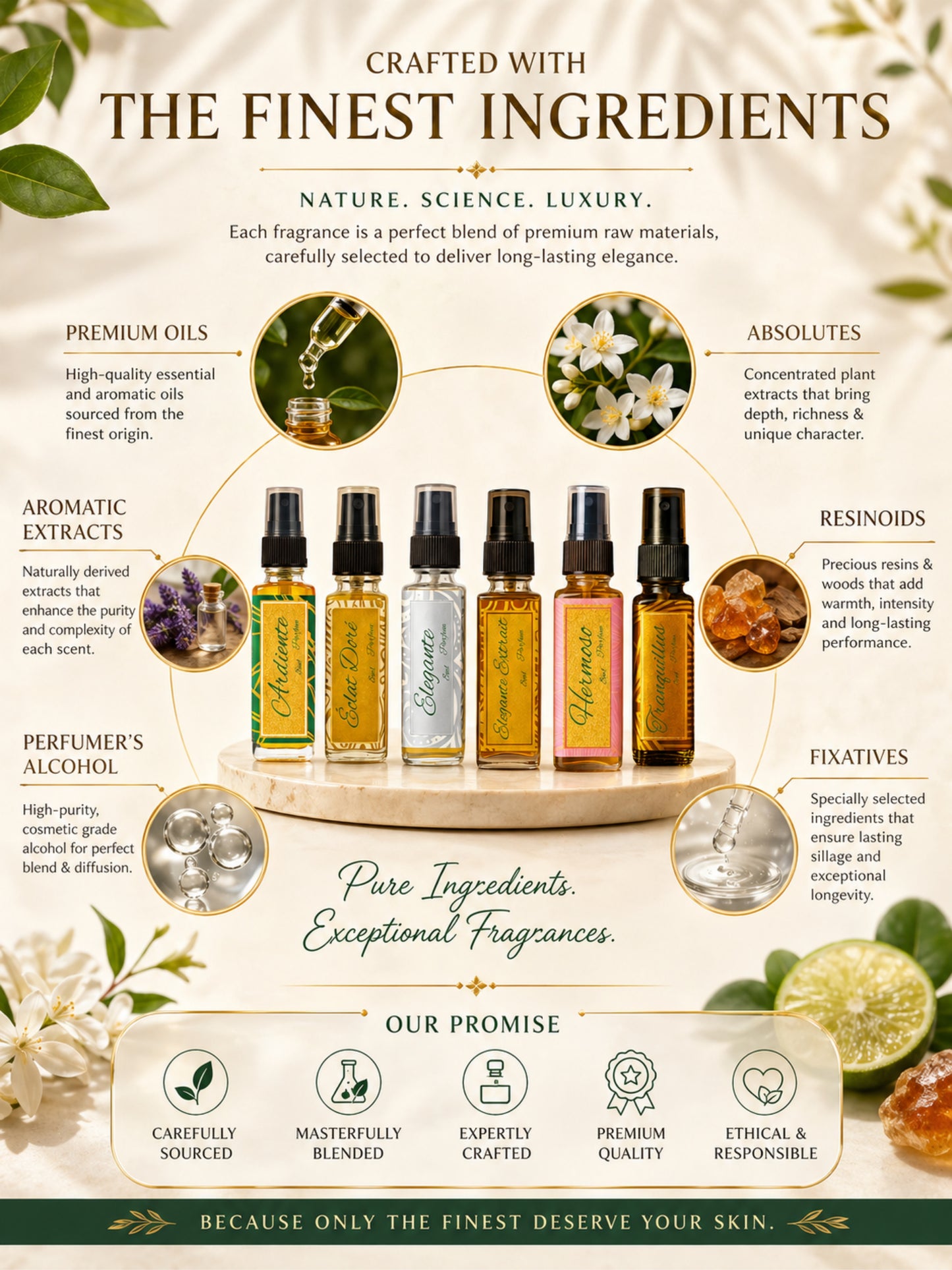 Luxe Discovery Pack | 6x8ml Premium Perfume Set – Find Your Signature Scent | Try For Free | 50% Luxurious Oil Concentrate | Better Than International Designer Fragrances