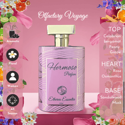 Hermoso | Inspired By Gucci Flora | Opulent, Enchanting, Floral Harmony | 100ml