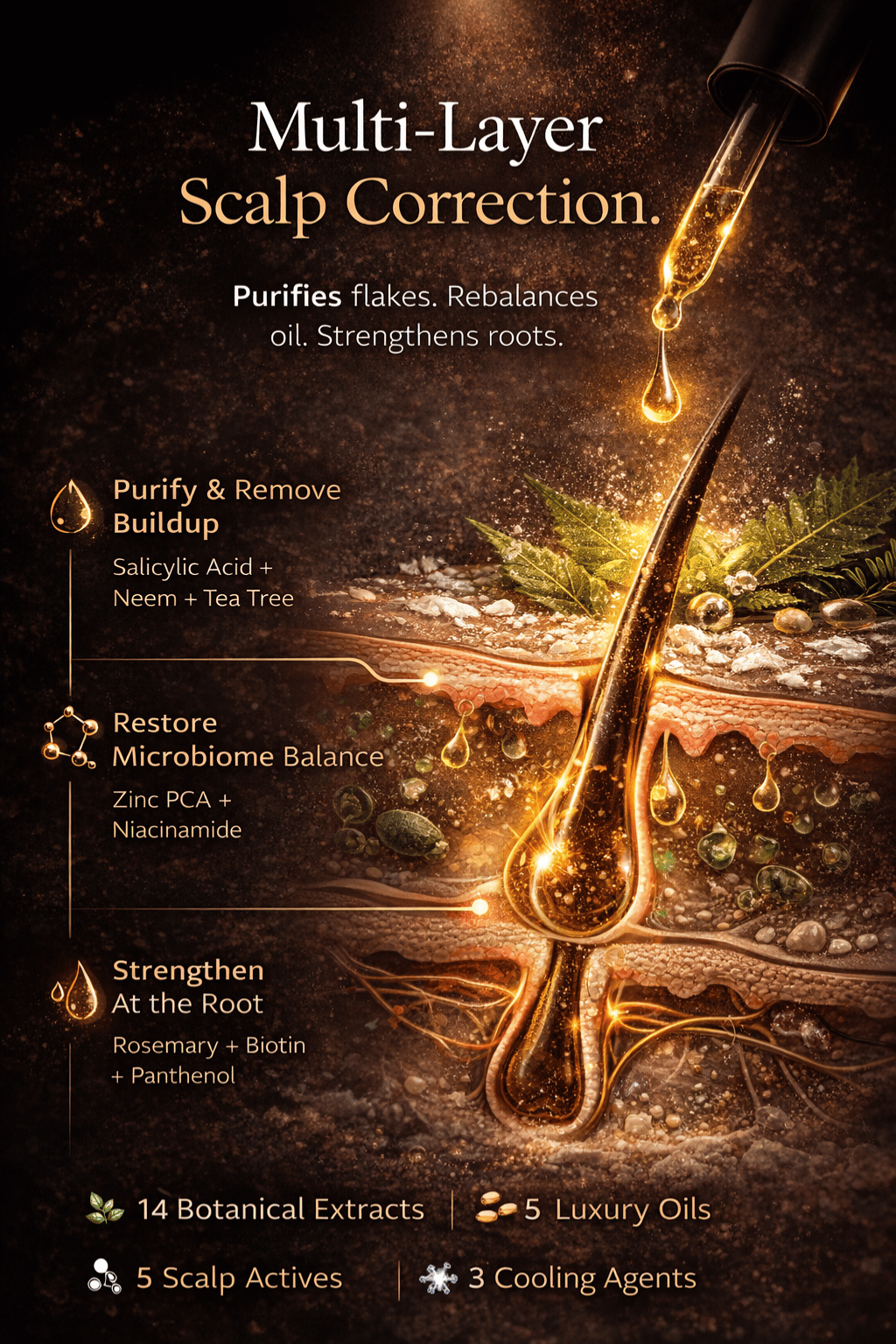 Purité Capillaire – Advanced Multi-Phase Scalp Treatment for Visible Dandruff Control