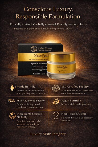 Verité Glow Gotu Kola Anti-Aging Gel Cream | Formulated with 27+ Science Backed Clinical Actives & Powered by Botanical Wisdom