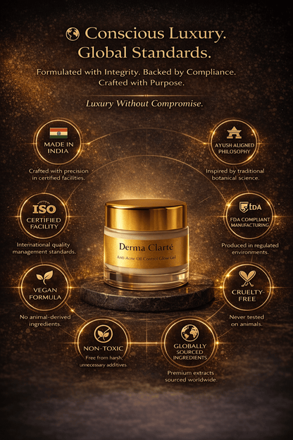 Derma Clarté | Clinical-Grade Botanical Anti-Acne Glow Gel | 20 Science-Backed Actives & Botanicals