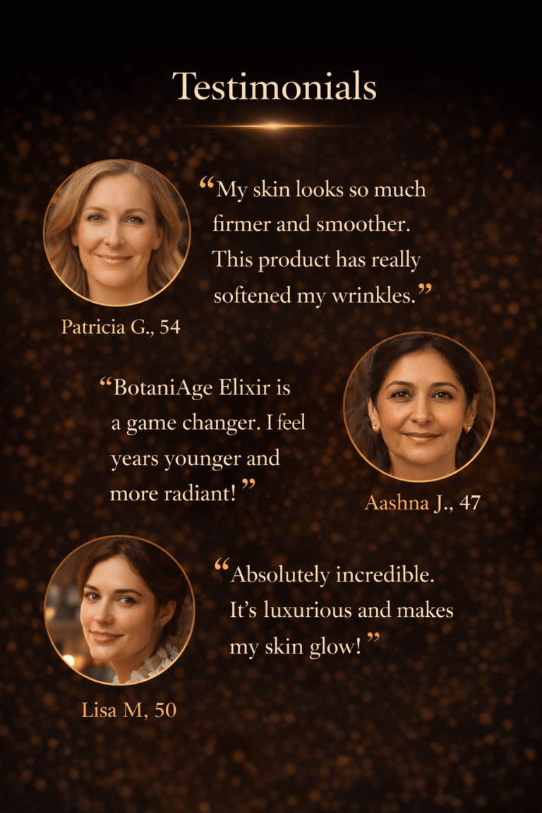 BotaniAge Elixir | 31 Science-Backed Anti-Ageing Actives & Rare Botanicals | Clinically Advanced Botanical Luxury for Timeless Skin
