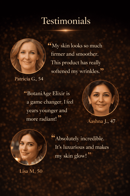 BotaniAge Elixir | 31 Science-Backed Anti-Ageing Actives & Rare Botanicals | Clinically Advanced Botanical Luxury for Timeless Skin