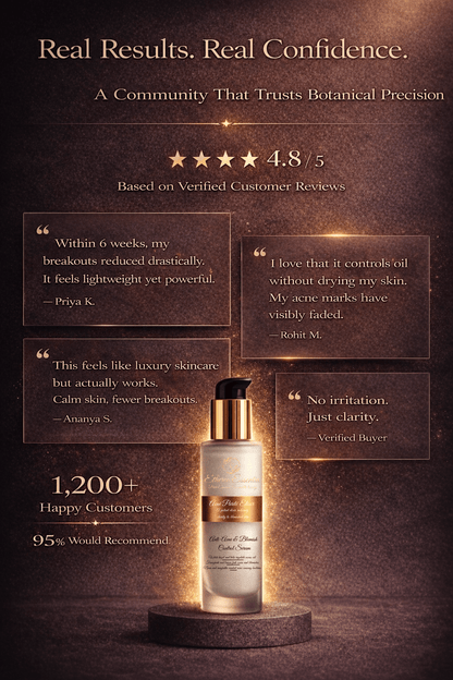 Acné Purité Elixir | 20-Ingredient Sceince Backed Botanical Architecture for Root-Level Acne Correction