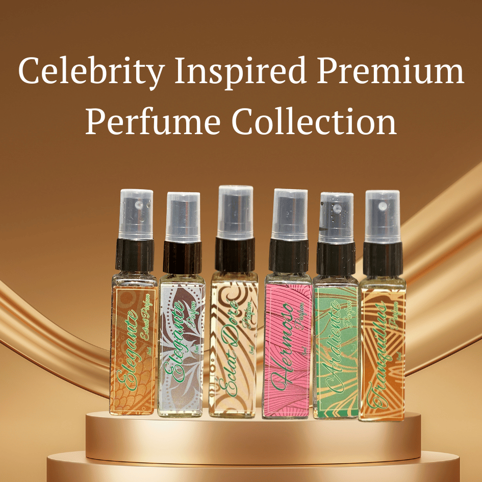 Celebrity-Inspired Premium Perfume Collection | 6x8ml Luxurious Fragrances