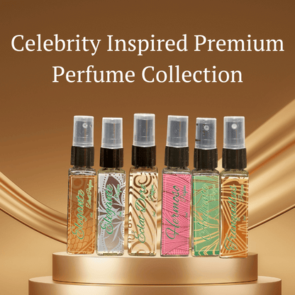 Celebrity-Inspired Premium Perfume Collection | 6x8ml Luxurious Fragrances