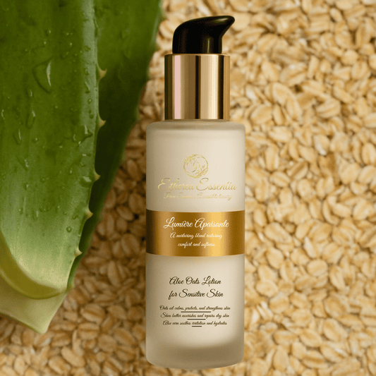 Lumière Apaisante – Shea Aloe Vera & Oats Body Lotion for Sensitive Skin