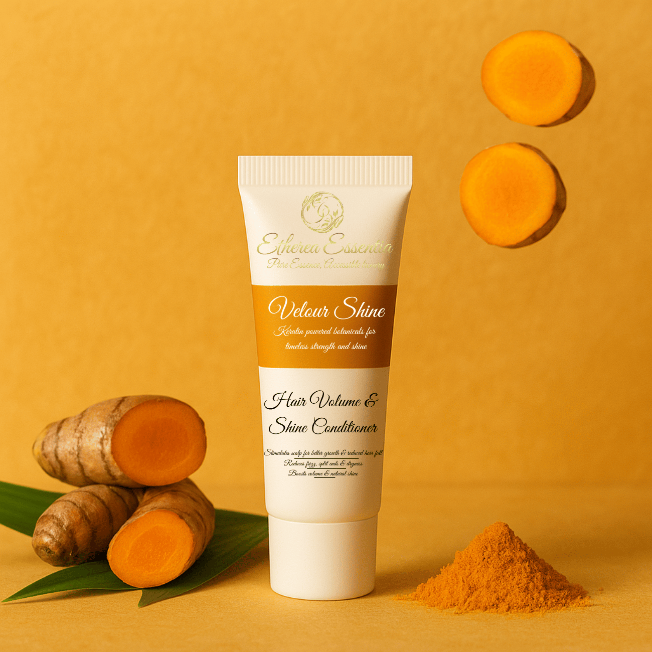 Velour Shine – Keratin Hair Volume & Shine Conditioner | Anti-Frizz • Hair Fall Control • Deep Repair & Gloss Boost