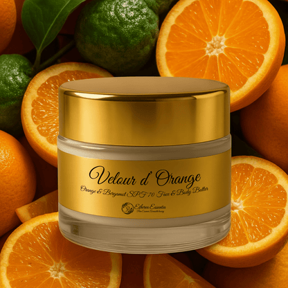 Velour d’Orange Orange & Bergamot SPF 70++++ Face & Body Butter | Sunscreen & Moisturizer