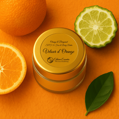 Velour d’Orange Orange & Bergamot SPF 70++++ Face & Body Butter | Sunscreen & Moisturizer