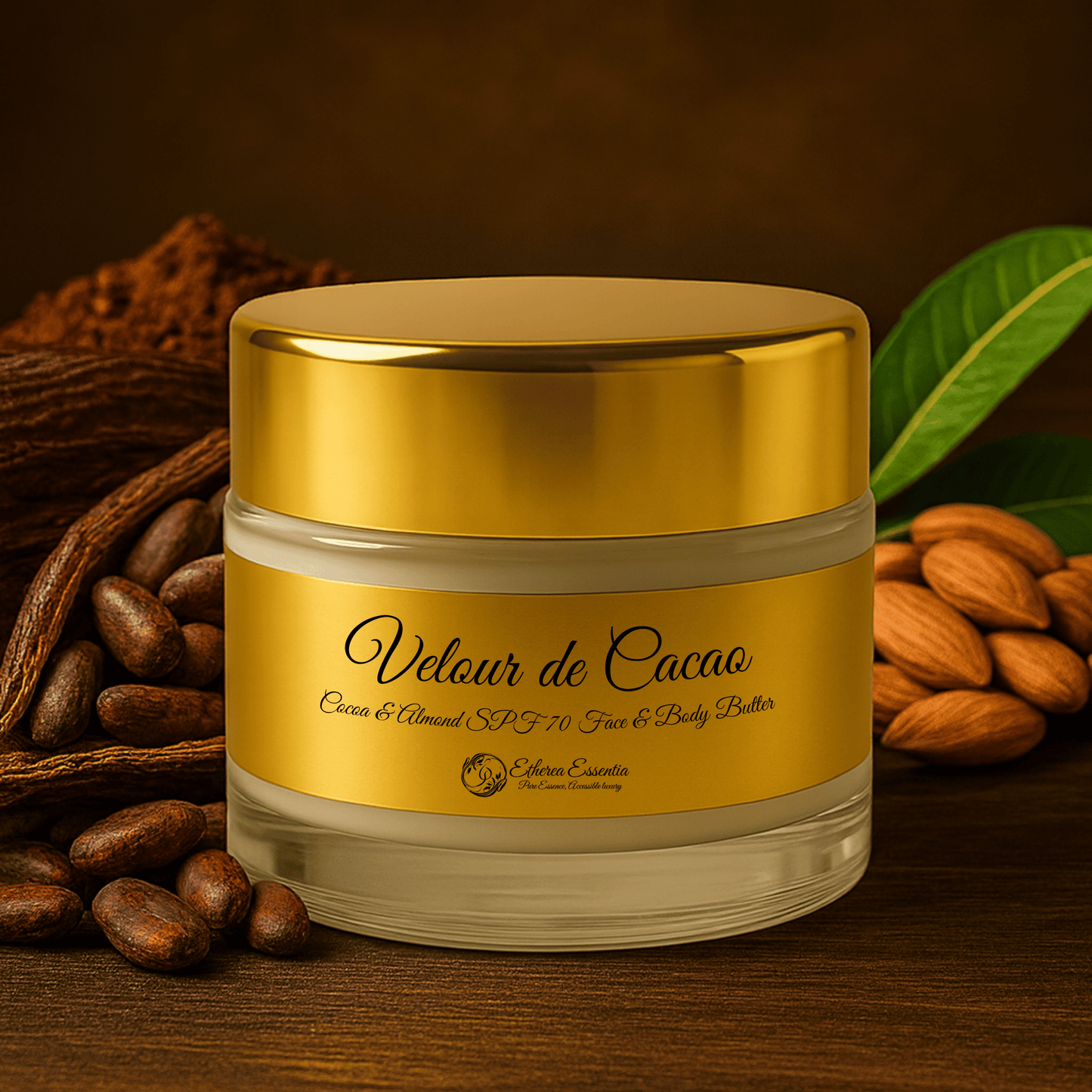 Velour de Cacao Cocoa & Almond SPF 70++++ Face & Body Butter | Sunscreen & Moisturizer