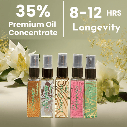 Celebrity-Inspired Premium Perfume Collection | 6x8ml Luxurious Fragrances